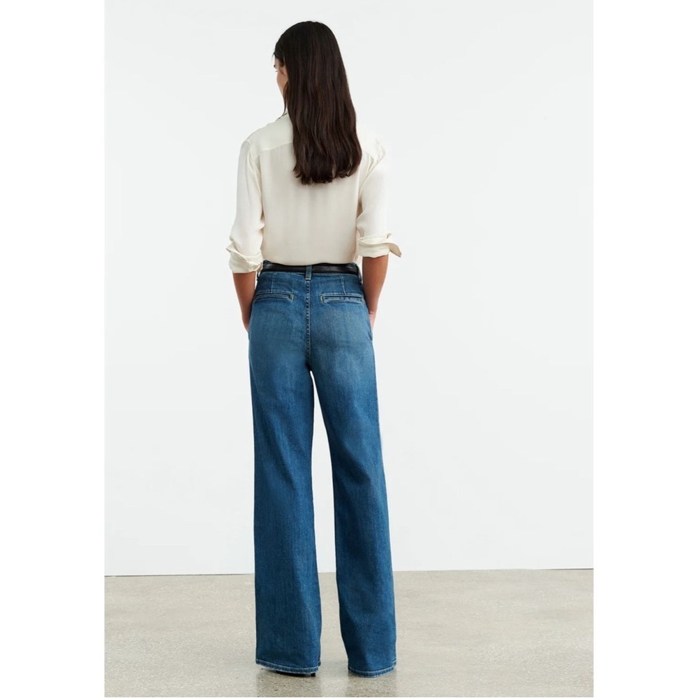 NWT Nili Lotan Flora Trouser Jeans - Picture 3 of 9